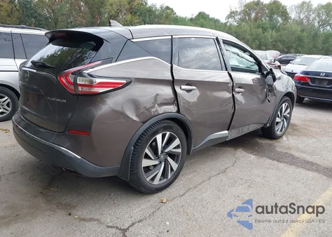 2017 Nissan Murano Platinum z USA, uszkodzony, nr VIN 5N1AZ2MG9HN116482